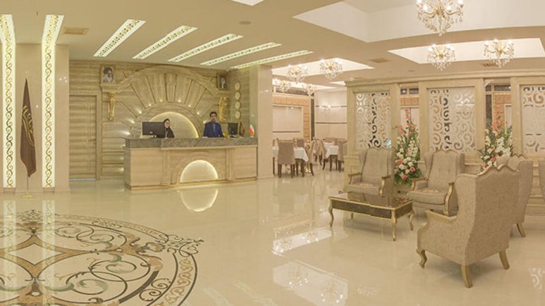 پذیرش هتل حلما مشهد